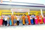 Cắt băng khánh thành 3 phòng học cho Sư sãi và học sinh người Khmer