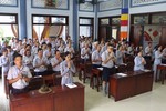 Gần 100 học viên khu vực Nam Bộ và tỉnh Bình Thuận tham dự khai giảng năm học thứ 2 bậc Lực VI