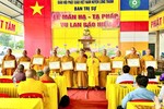 Ban Trị sự GHPGVN H.Long Thành trao Bằng tuyên dương công đức đến chư hành giả