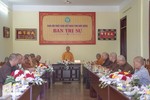 Ban Trị sự Phật giáo tỉnh họp nhằm rà soát công tác Phật sự còn tồn đọng