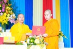Hòa thượng Thích Viên Thanh, Hiệu trưởng Trường Trung cấp Phật học Lâm Đồng trao Bằng tốt nghiệp 
