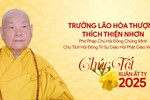 Trưởng lão Hòa thượng Thích Thiện Nhơn chúc mừng Xuân Ất Tỵ