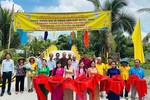 Chùa Tường Nguyên cắt băng khánh thành cầu Tường Nguyên 537 tại tỉnh Kiên Giang