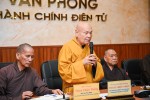 Trưởng lão Hòa thượng Thích Thiện Nhơn chủ trì buổi họp