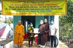 Bàn giao nhà tình thương đến gia đình anh Nguyễn Văn Dung, chị Trần Thị Kim Nguyên sáng 20-3