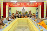 Phật giáo TP.Cần Thơ họp chuẩn bị cho Đại giới đàn Huệ Trường tổ chức vào tháng 7-2022