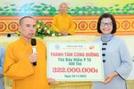 Cúng dường 400 thẻ bảo hiểm y tế đến Tăng Ni sinh