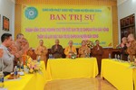 Ban Thường trực Ban Trị sự GHPGVN tỉnh Đắk Nông thăm làm việc với Ban Trị sự GHPGVN H.Đắk Song