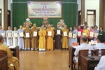Ra mắt nhân sự Ban Từ thiện xã hội Phật giáo tỉnh nhiệm kỳ 2022-2027