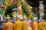 Trang nghiêm lễ Vu lan - Báo hiếu tại chùa Linh Sơn Hải Hội (Q.Gò Vấp, TP.HCM)