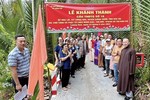 Lễ khánh thành cầu TNDTQ số 18 tại H.Giồng Trôm, Bến Tre 