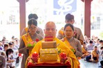 Lễ mãn hạ và Vu lan - Báo hiếu tại tu viện Huệ Quang (P.Tân Phú, TP.HCM) - Ảnh: Hoằng Minh