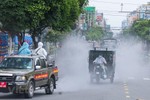 TP.HCM thực hiện chiến dịch phun khử khuẩn toàn thành phố