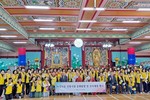 Đoàn Phật tử Việt - Hàn tại chùa Đông Đại