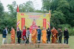 Lễ động thổ xây dựng chùa Viên Quang - đạo hiệu Hòa thượng Thích Thanh Tứ