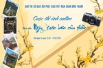 Cuộc thi ảnh online chủ đề “Ngày xuân bên cửa thiền”