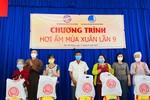 Quà Tết đến với những gia đình khó khăn các địa phương