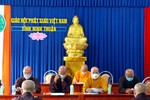 Ninh Thuận: Ban Thường trực Ban Trị sự Phật giáo tỉnh họp triển khai các hoạt động Phật sự