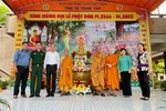 Lãnh đạo quận Bình Thạnh (TP.HCM) chúc mừng lễ Phật đản tại tịnh xá Trung Tâm