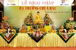 Chư tôn đức chứng minh buổi lễ