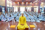 Hơn 700 bạn trẻ tham dự khóa tu thực tập thiền tọa