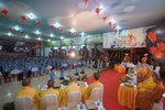 Quang cảnh buổi lễ khai mạc khóa tu mùa hè tại chùa Bà Đa