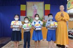 Chùa Thiên Tôn phát thưởng học sinh giỏi năm học 2021-2022