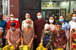 Chùa Lộc Dã, thiền viện Hải Đức trao quà người nghèo, người khiếm thị nhân mùa Vu lan 