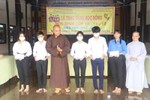 Đồng Tháp: Ban Trị sự GHPGVN huyện Châu Thành trao học bổng cho các em học sinh nghèo hiếu học
