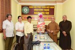 TP.HCM: Lãnh đạo các ban ngành chúc mừng Phật đản đến Ban Trị sự GHPGVN Q.Bình Thạnh
