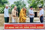 Hà Tĩnh: Khởi công xây dựng giảng đường chùa Gìn