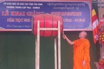 Trà Vinh: Trường Trung cấp Pali-Khmer khai giảng năm học mới 2023-2024