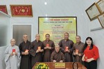 Trà Vinh: Văn phòng Ban Trị sự và Ban Giám hiệu Trường Trung cấp Phật học tỉnh họp mặt tân niên