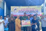 Trà Vinh: Chùa Long Bửu khởi công xây dựng Mái ấm tình thương Quan Âm cho hộ bị hỏa hoạn