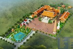 Phối cảnh tổng thể của công trình chùa Tạnh (Long Tỉnh thiền tự)
