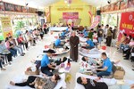 Hơn 350 tình nguyện viên tham gia hiến máu nhân đạo tại chùa Ân Thọ