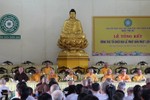 Hội nghị tổng kết công tác tổ chức Đại lễ Phật đản Phật lịch 2568 của Ban Trị sự GHPGVN tỉnh Thừa Thiên Huế diễn ra tại giảng đường chùa Từ Đàm
