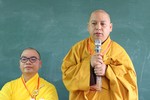 Bình Thuận: Ban Hoằng pháp GHPGVN tỉnh thăm, thuyết giảng tại trường hạ Tòng Lâm Vạn Thiện 