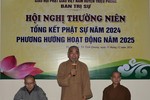 Quảng Trị: Ban Trị sự GHPGVN H.Triệu Phong tổ chức Hội nghị tổng kết Phật sự năm 2024