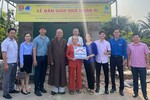 Nhóm từ thiện Nguyên Quang bàn giao nhà Nhân ái