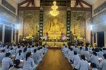 Khóa lễ tưởng niệm ngày Đức Phật Thích Ca Mâu Ni nhập Niết-bàn tại thiền viện Trúc Lâm Hàm Rồng
