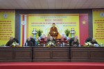 Hội nghị triển khai công tác tổ chức Đại lễ Phật đản và khóa An cư kiết hạ Phật lịch 2569 của Ban Trị sự GHPGVN TP.Hà Nội, chiều 15-4