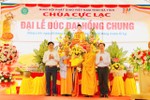 Lẵng hoa chúc mừng chùa Cực Lạc đúc đại hồng chung