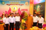 TP.HCM: Lãnh đạo Q.8 cùng các phái đoàn chúc mừng Đại lễ Phật đản đến chư Tăng Ni, Phật tử 