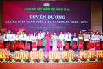 Đại đức Thích Thiện Nghĩa nhận Bằng tuyên dương "Gương điển hình tiên tiến" do Ủy ban MTTQVN xã Củ Chi (TP.HCM) trao tặng