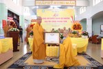 Hòa thượng Thích Trí Minh trao quyết định bổ nhiệm trụ trì chùa Thành Tâm đến Ni sư Thích nữ Như Điền
