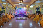 Lễ Phật đản Phật giáo quận Tân Bình tổ chức nội bộ - Ảnh: Ban TT-TT Phật giáo Q.Tân Bình