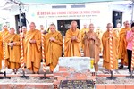Chính thức đặt đá trùng tu tịnh xá Ngọc Phước (xã Đa Phước, H.Bình Chánh)