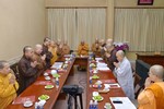 Phiên họp của Viện Nghiên cứu Phật học VN diễn ra sáng nay, 10-9 - Ảnh: Bảo Toàn/BGN