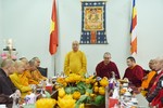Diễn đàn Phật giáo Châu Á làm việc tại trụ sở Giáo hội